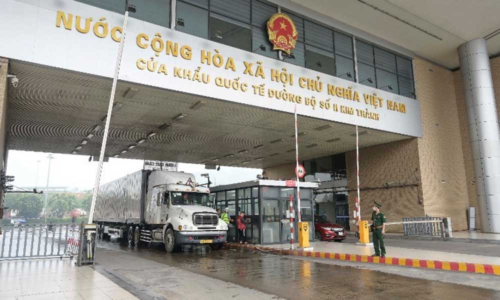 Positive signals from import–export activities at Lao Cai border gate